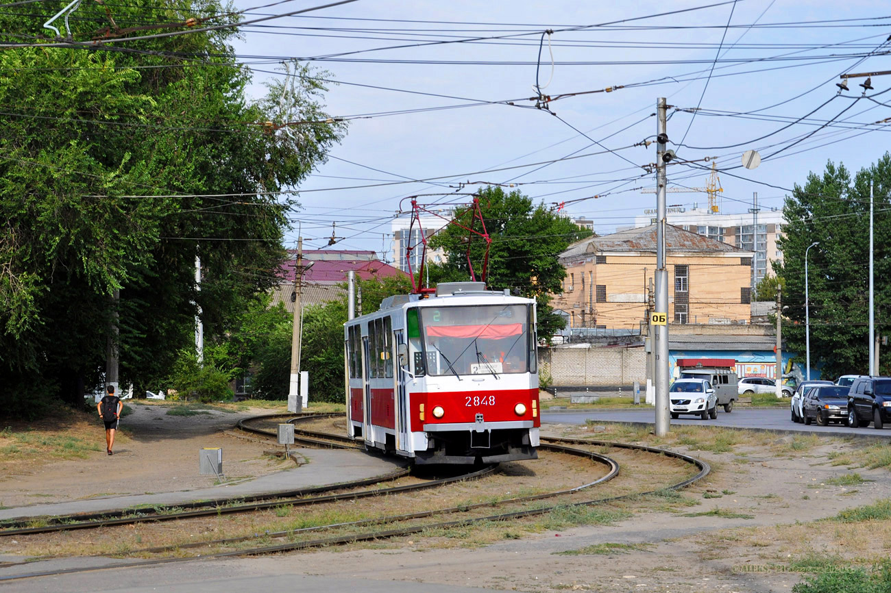 Волгоград, Tatra T6B5SU № 2848 Волгоград, Tatra T6B5SU № 2848
