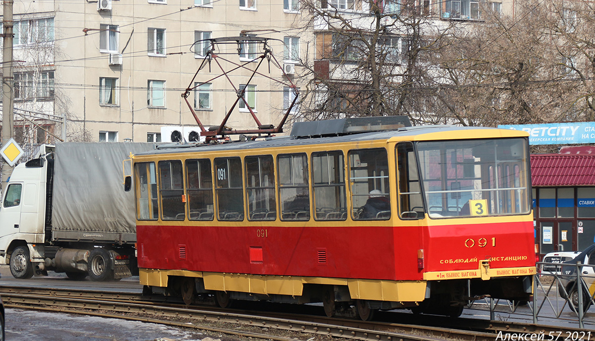 Орёл, Tatra T6B5SU № 091