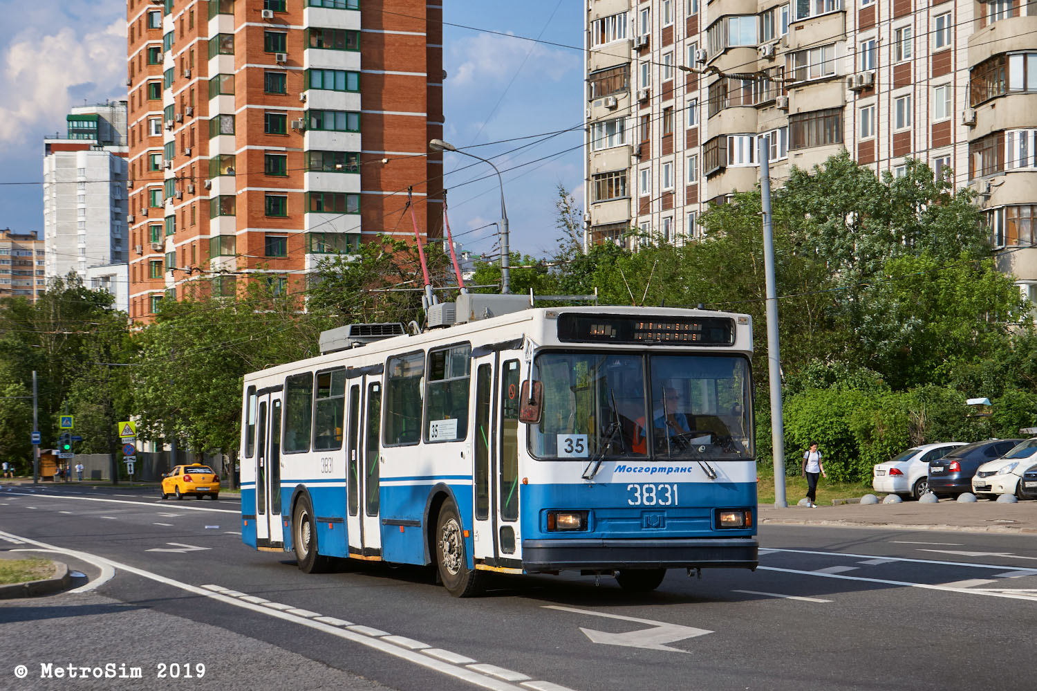 Москва, БКМ 20101 № 3831