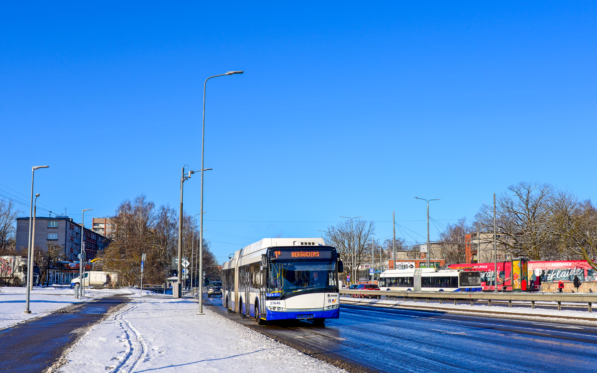 Рига, Škoda 27Tr Solaris III № 27646