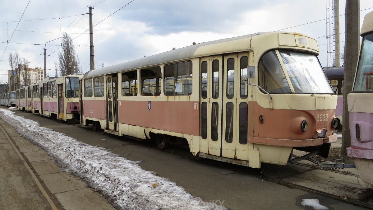 Киев, Tatra T3SU № 5932