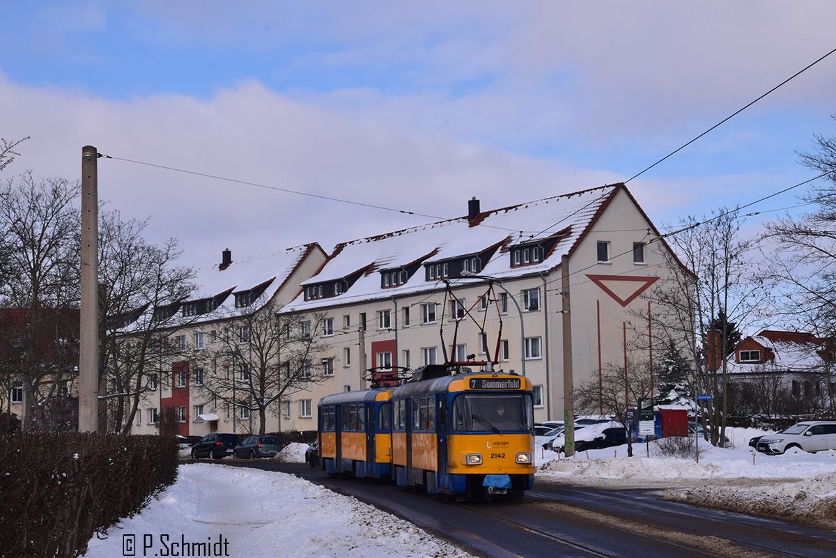Лейпциг, Tatra T4D-M1 № 2142