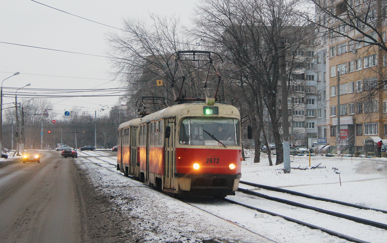 Нижній Новгород, Tatra T3SU № 2672