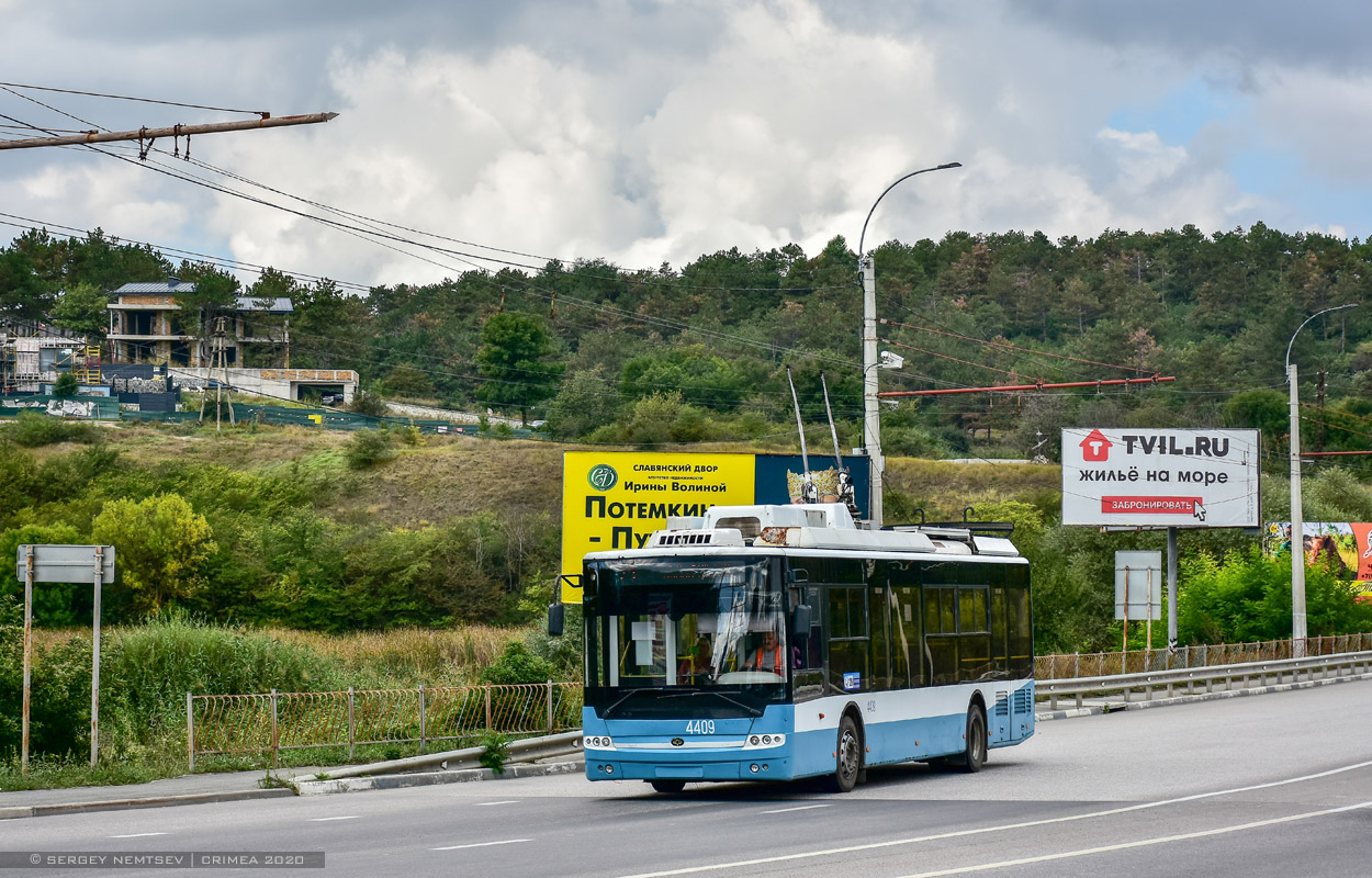 Крымский троллейбус, Богдан Т70115 № 4409