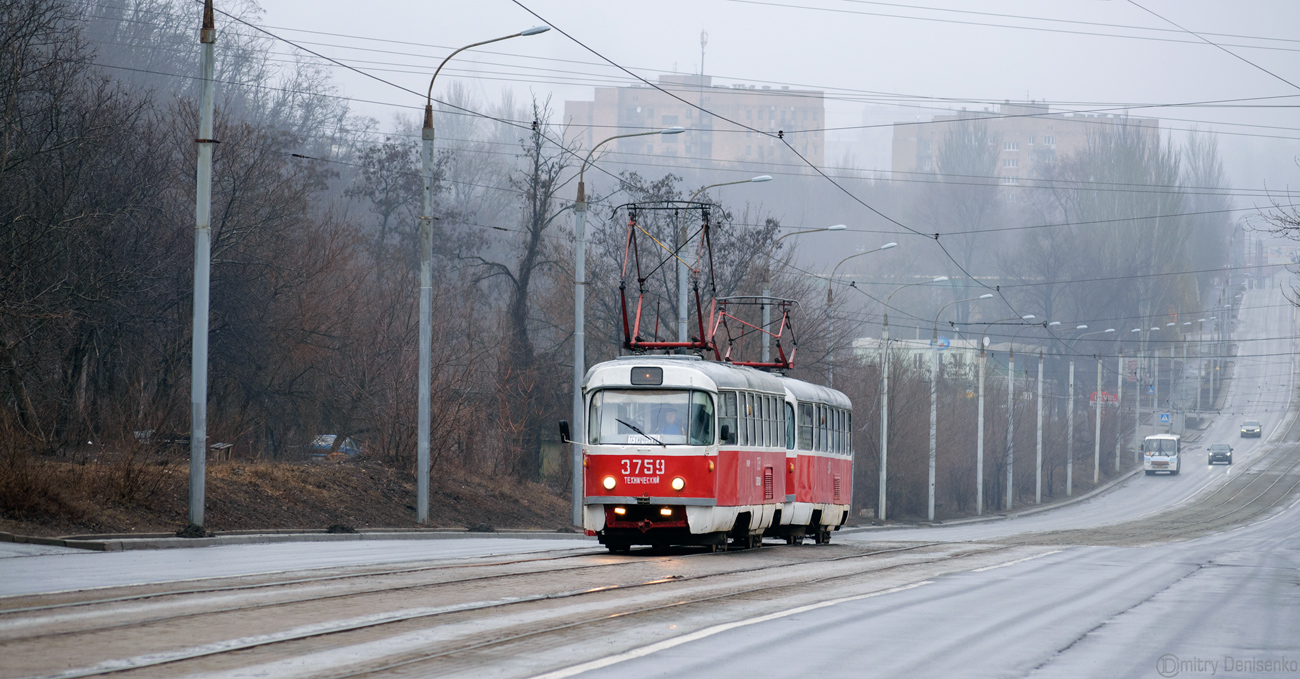 Doņecka, Tatra T3SU (2-door) № 3759 (Т-759)