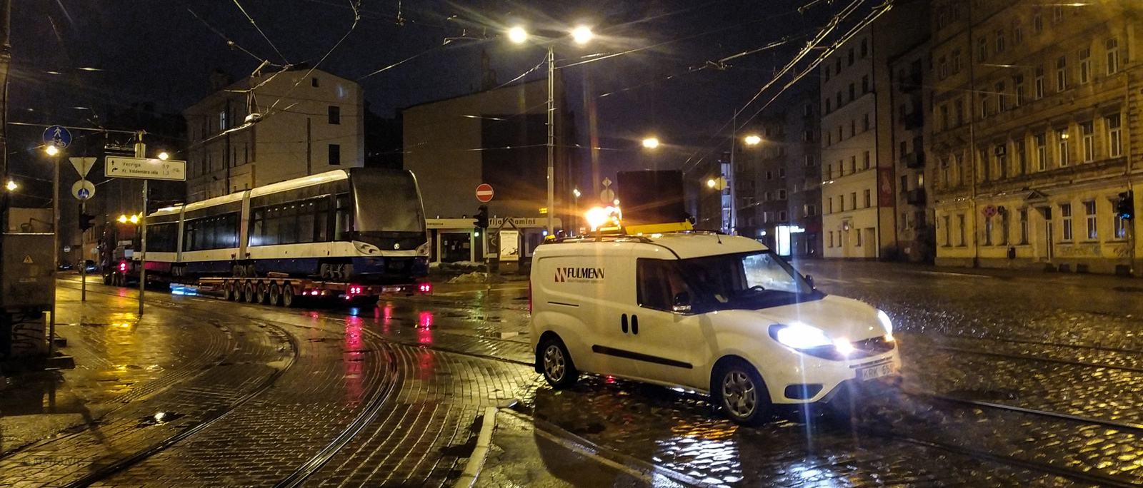 Рига — Транспортировка ПС