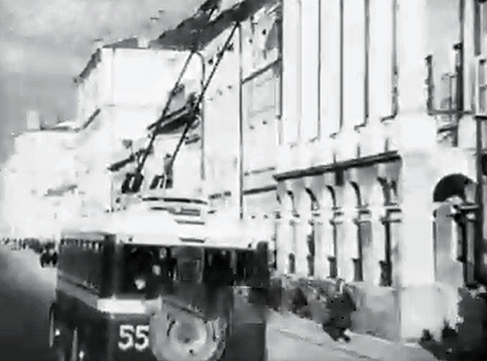 Moscow, LK-4 № 55; Moscow — Trolleybuses in the movies