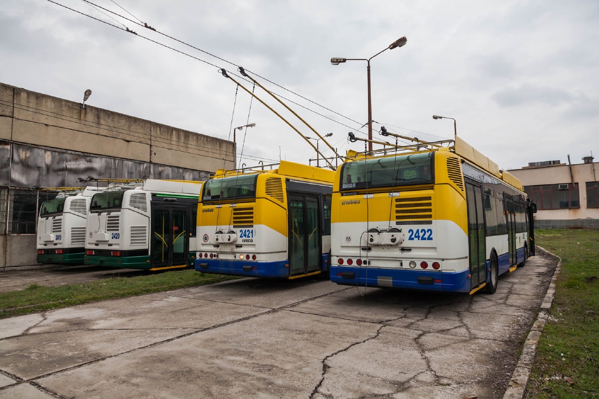 Хасково, Škoda 24Tr Irisbus Citelis № 2422; Хасково, Škoda 24Tr Irisbus Citelis № 2421; Хасково, Škoda 24Tr Irisbus Citybus № 2420; Хасково, Škoda 24Tr Irisbus Citybus № 2419