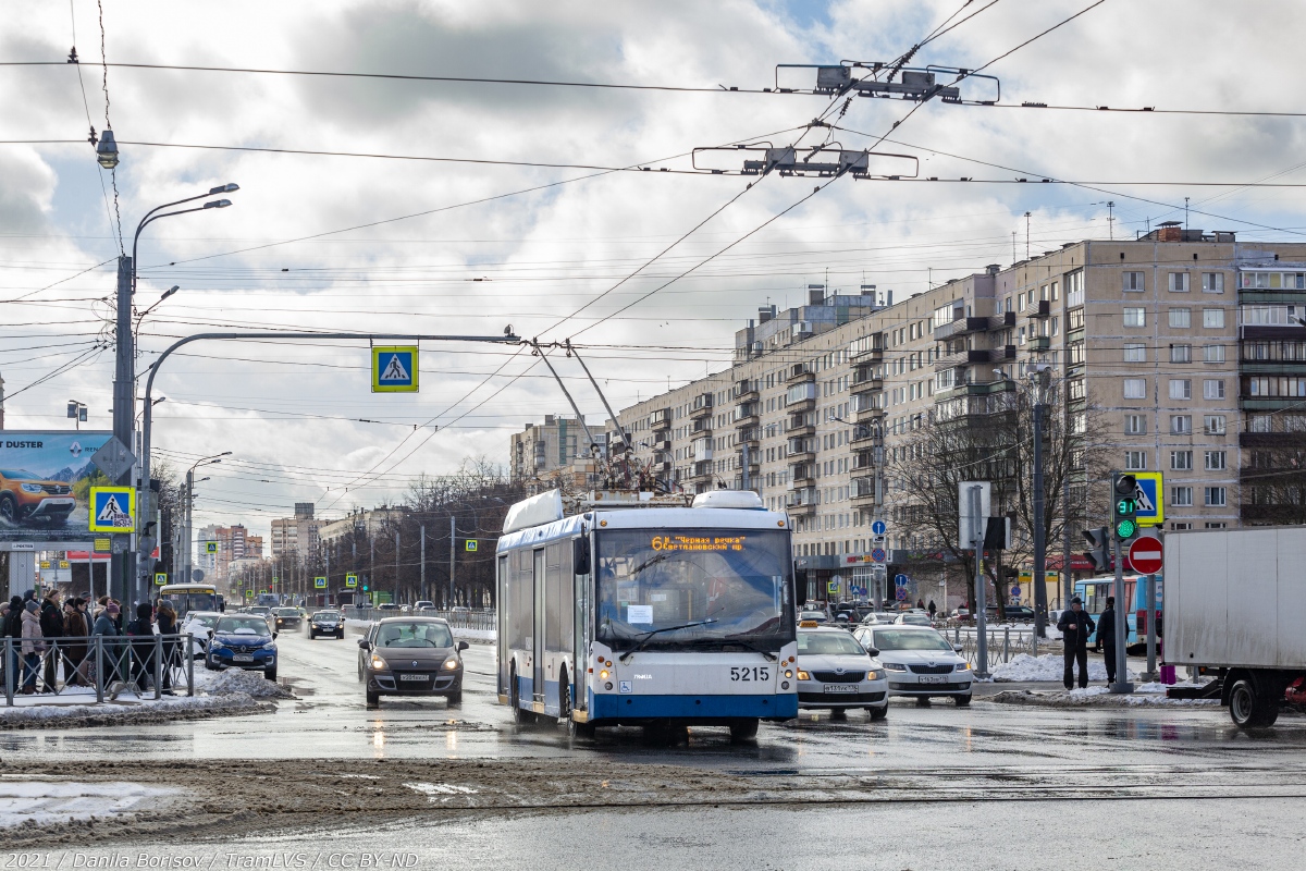 Санкт-Петербург, Тролза-5265.00 «Мегаполис» № 5215