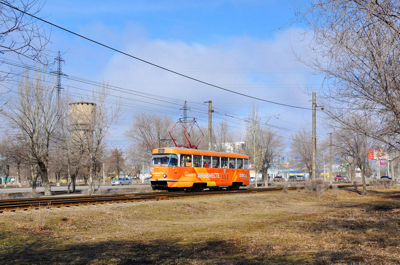 Volgograd, Tatra T3SU # 2704