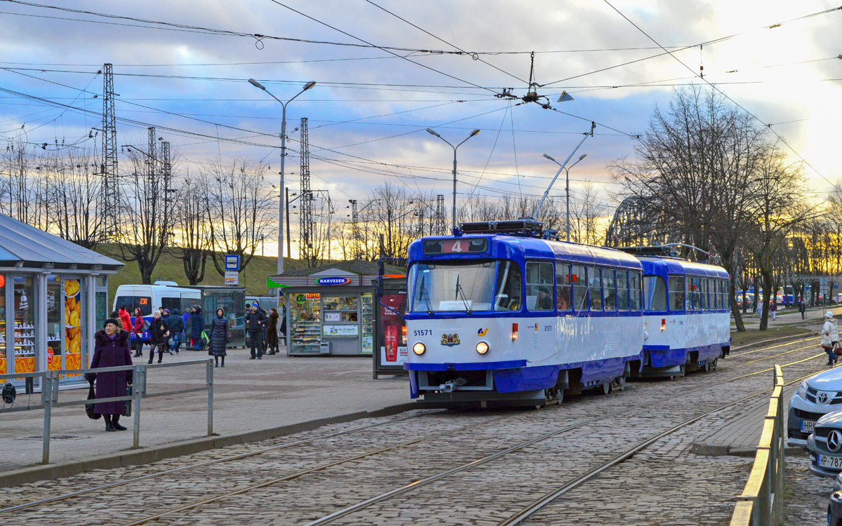 Рига, Tatra T3A № 51571