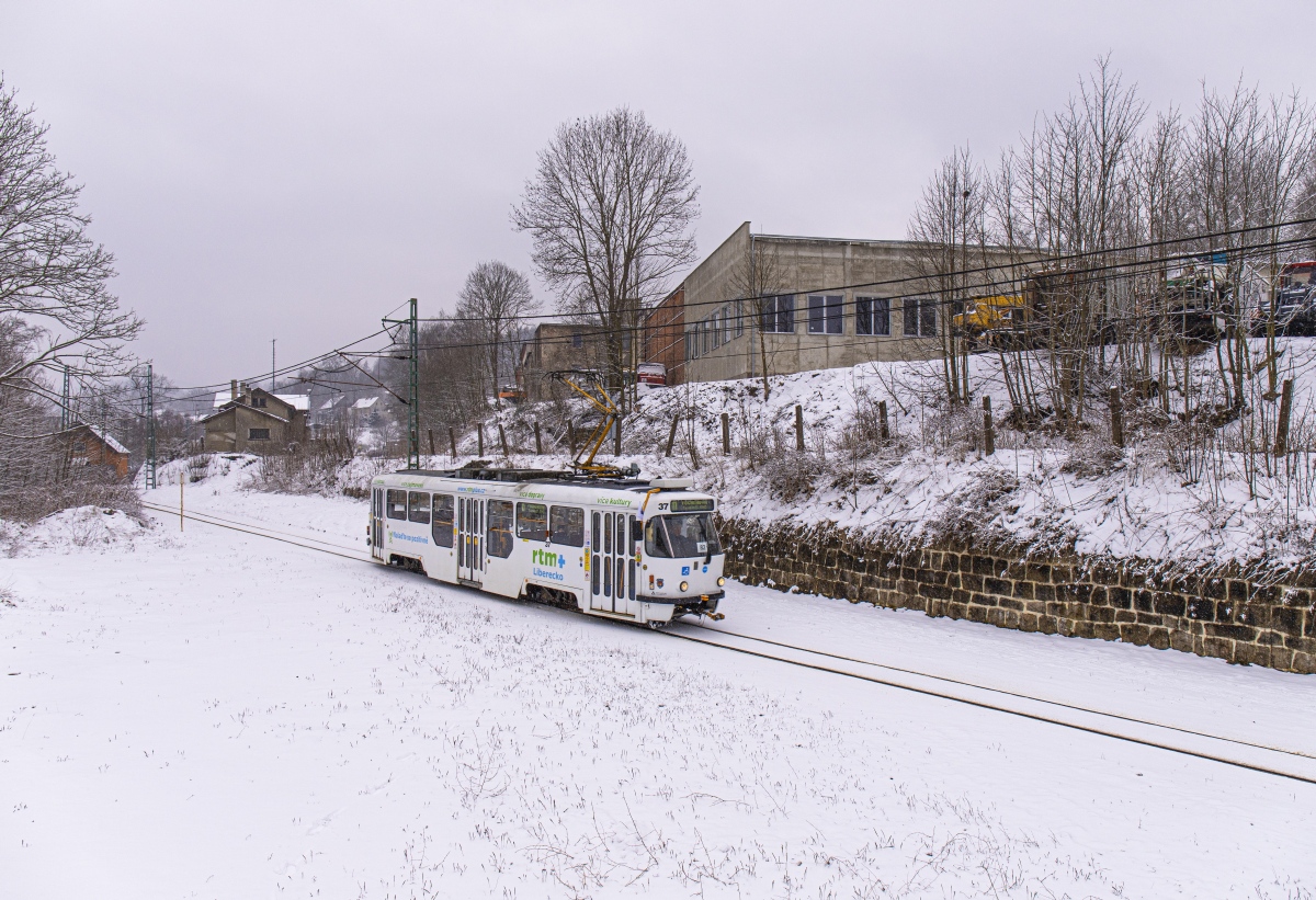 Liberec ― Jablonec nad Nisou, Tatra T3R.PLF № 37