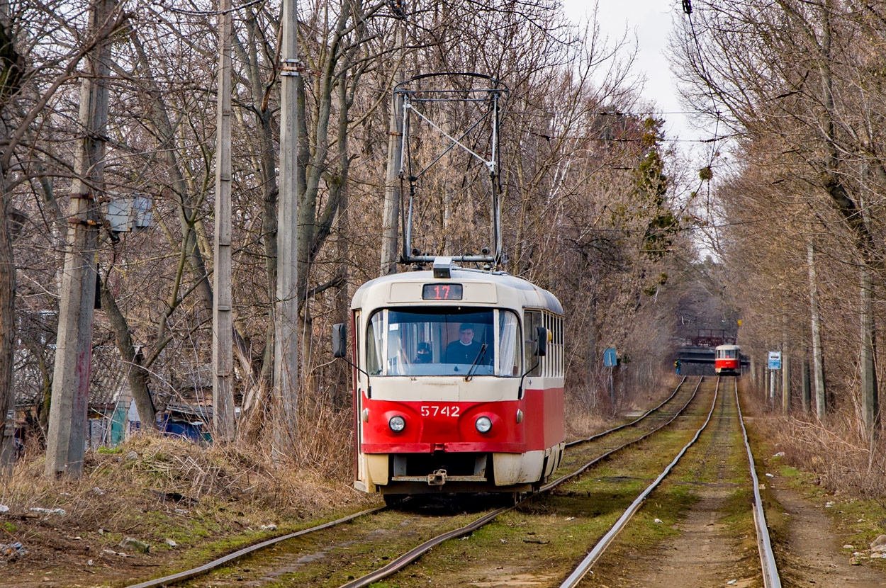 Киев, Tatra T3SU № 5742
