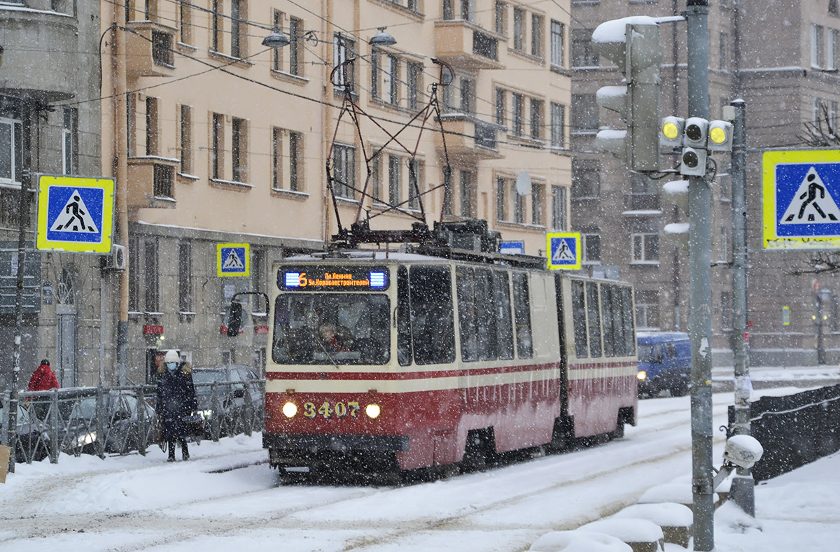 Санкт-Петербург, ЛВС-86К № 3407
