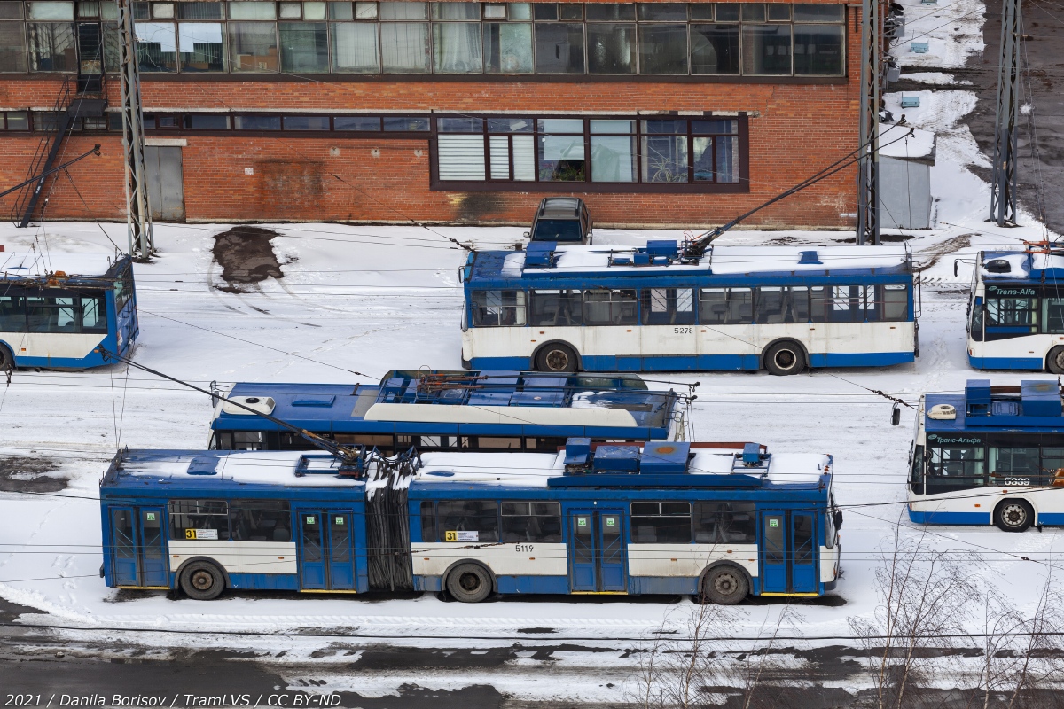 Санкт-Петербург, ВМЗ-6215 № 5119; Санкт-Петербург, ВМЗ-5298-20 № 5278