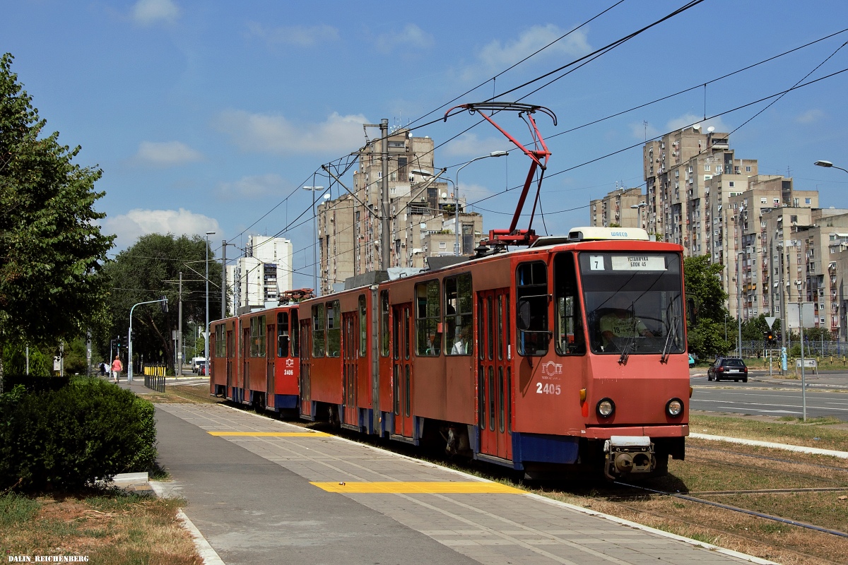 Белград, Tatra KT4M-YUB № 2405