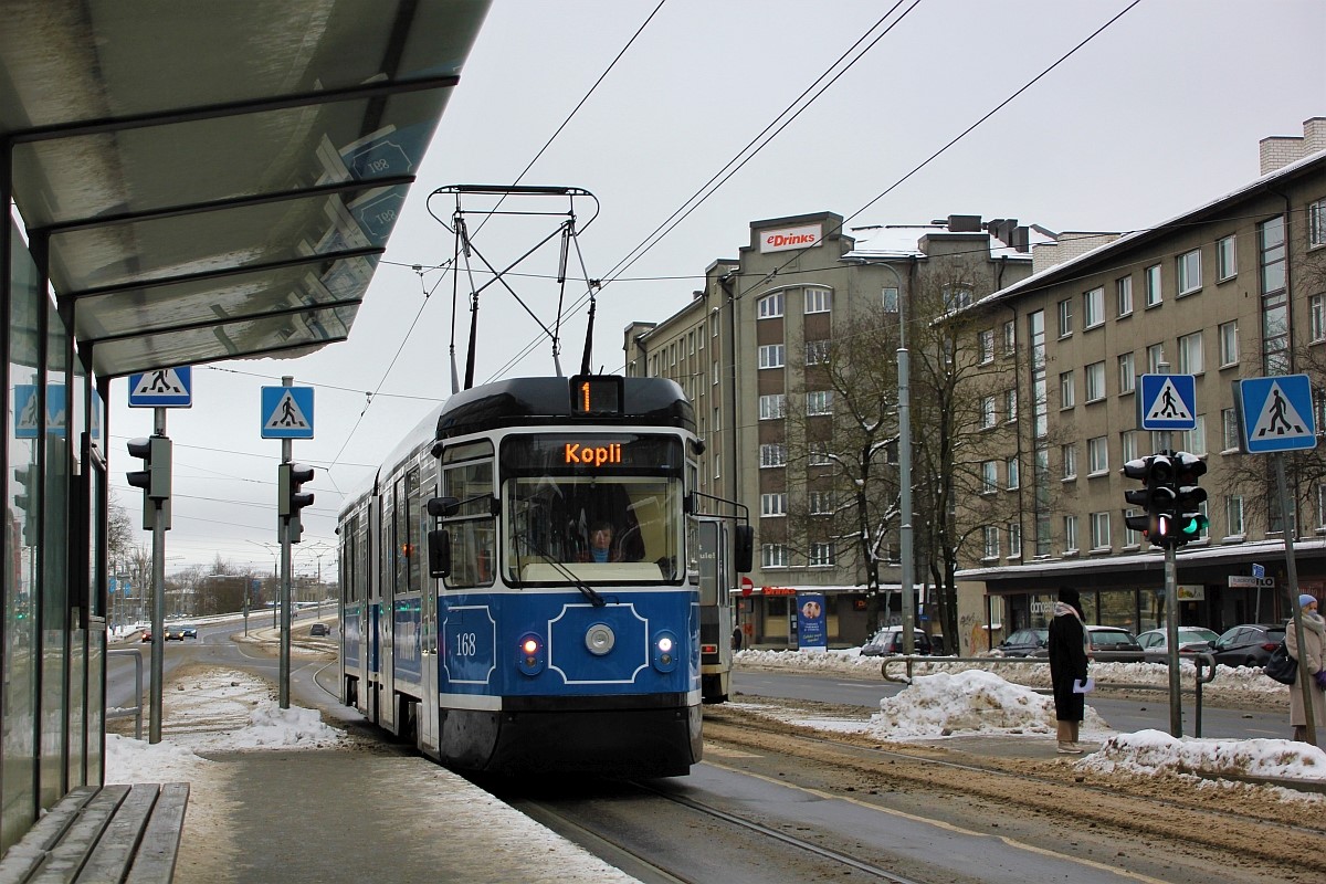 Таллин, Tatra KT4TMR № 168