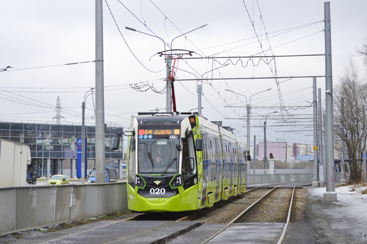 Санкт-Петербург, Stadler B85600M № 020