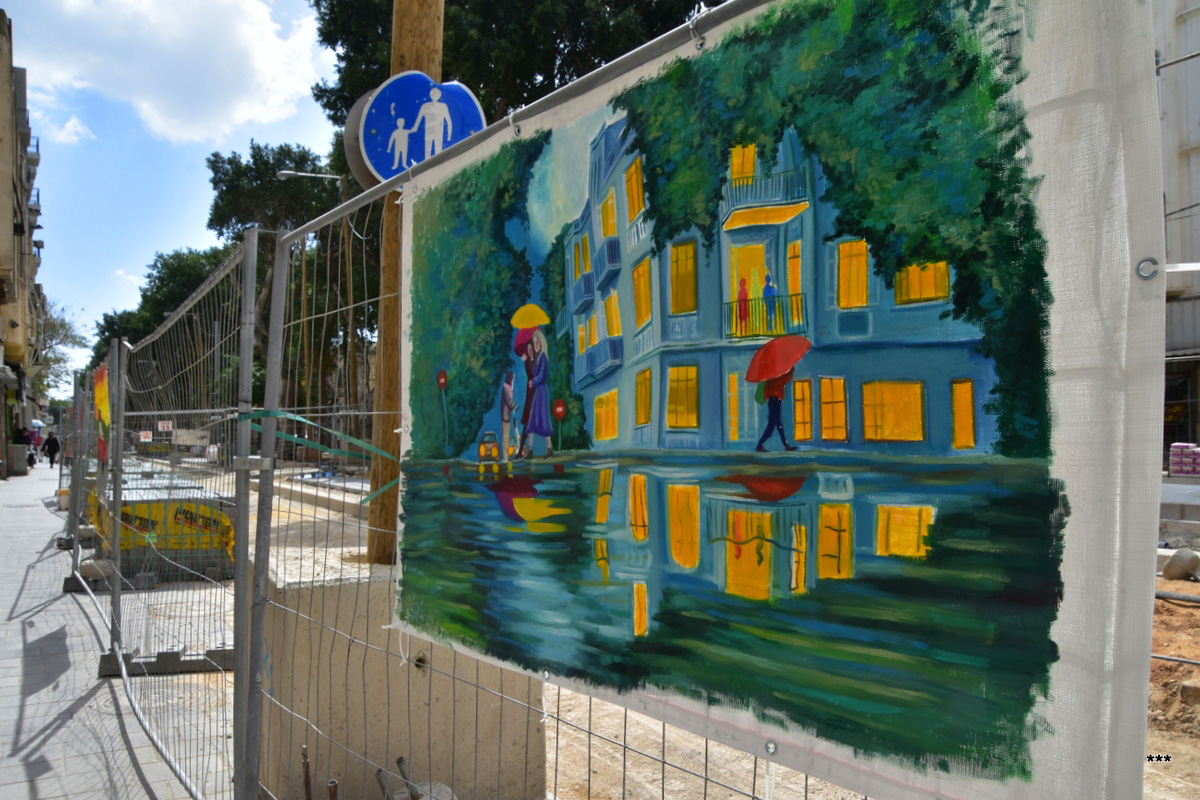 Тель-Авив — Строительство красной линии ЛРТ