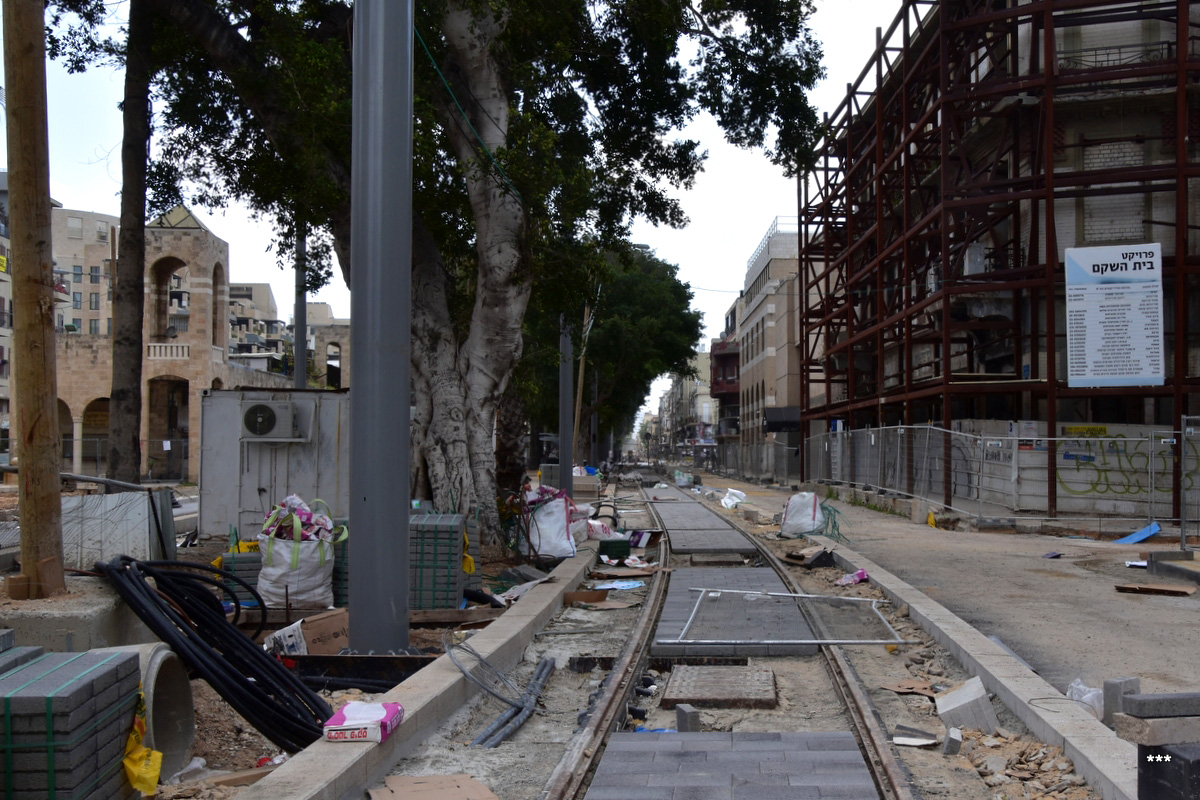 Тель-Авів — Строительство красной линии ЛРТ