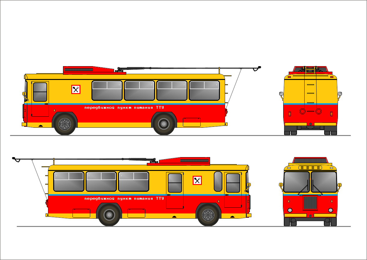 Рисунки и чертежи подвижного состава