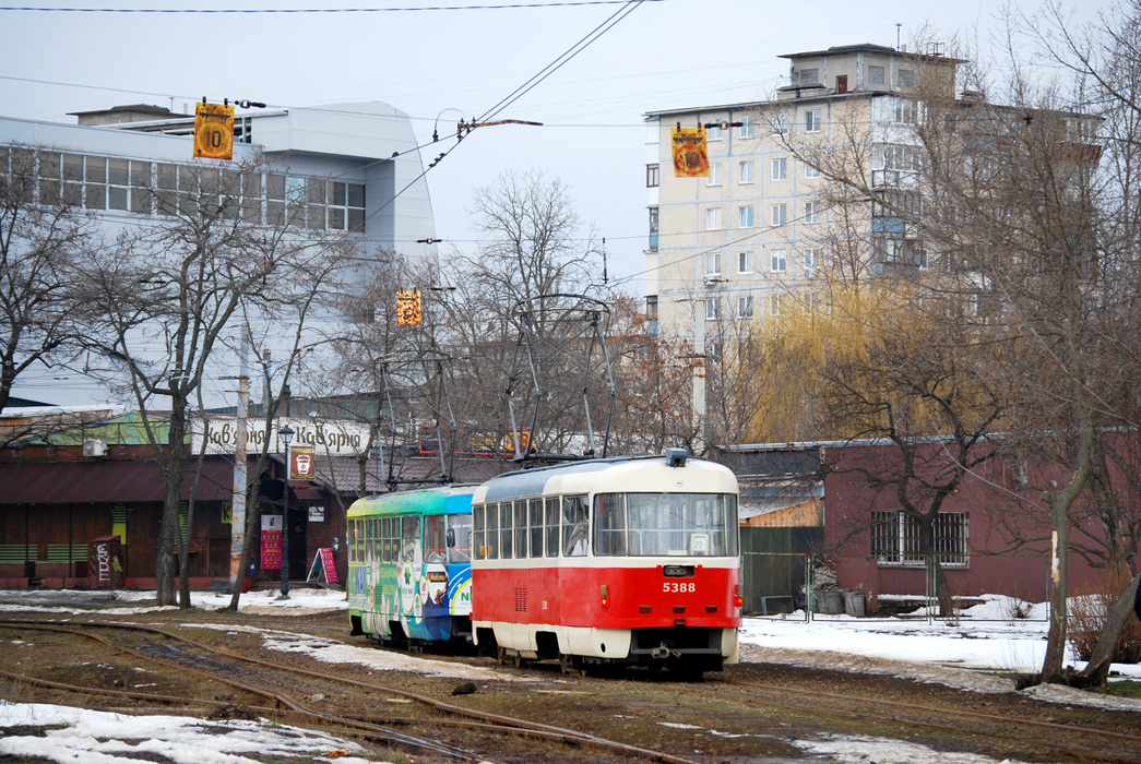 Киев, Tatra T3SU № 5388
