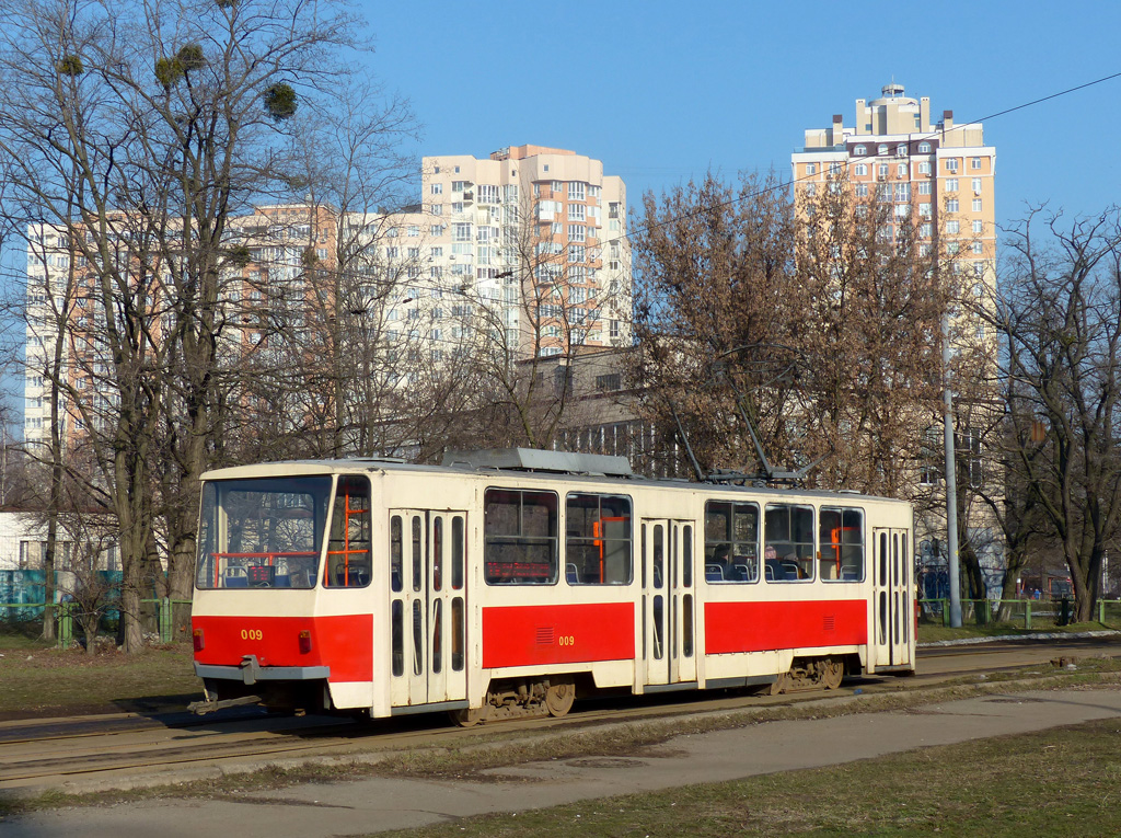 Киев, Tatra T6B5SU № 009