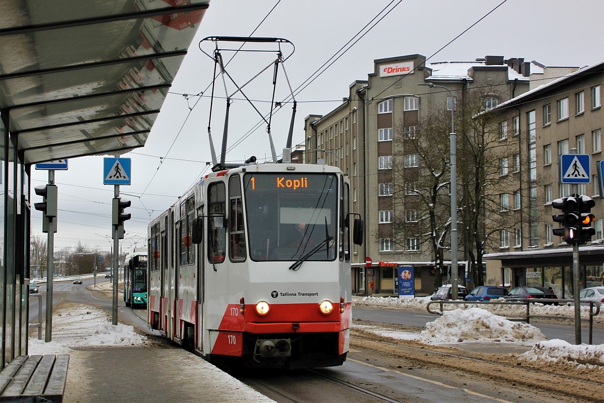 Таллин, Tatra KT4D № 170