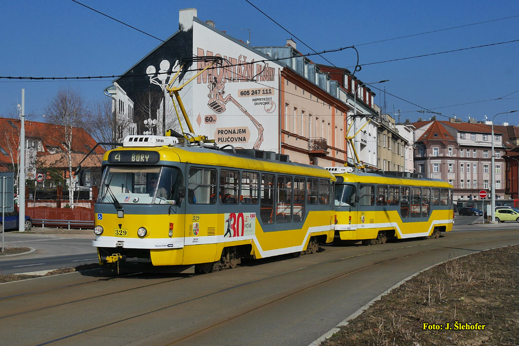 Пльзень, Tatra T3R.PLF № 329; Пльзень, Tatra T3R.PLF № 330