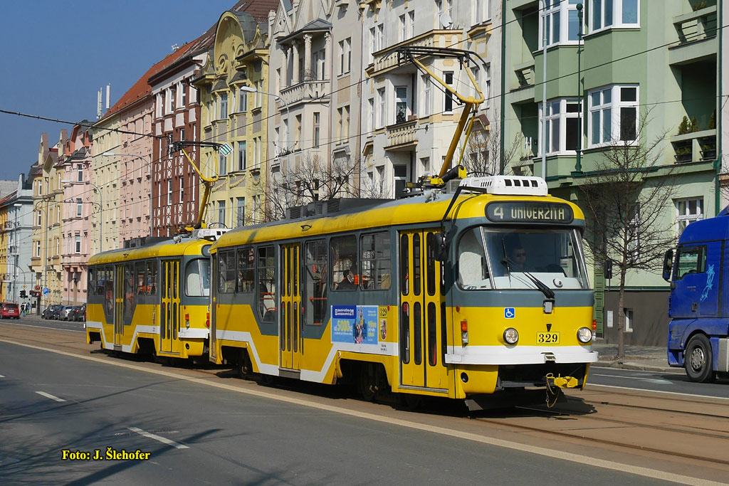 Plzeň, Tatra T3R.PLF — 329; Plzeň, Tatra T3R.PLF — 330
