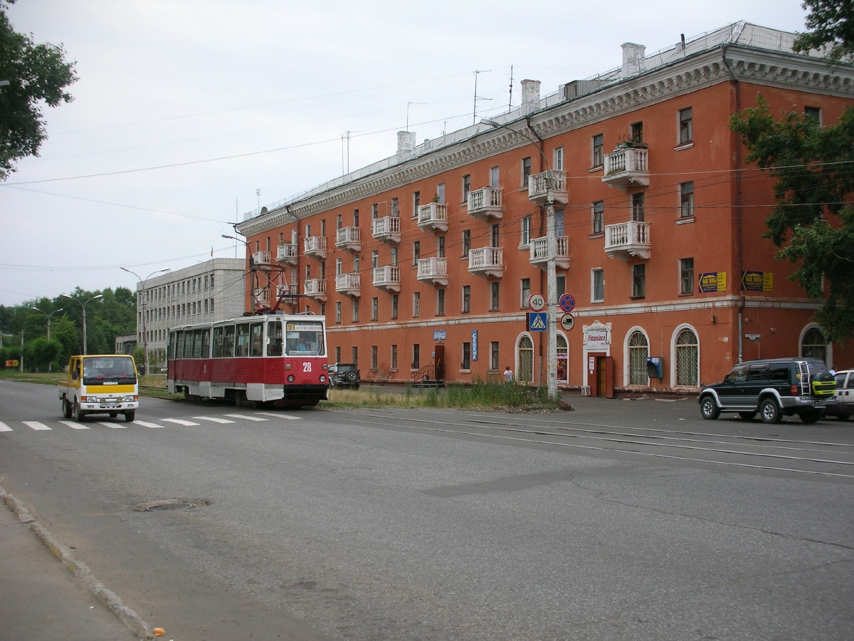 Комсомольск-на-Амуре, 71-605 (КТМ-5М3) № 28