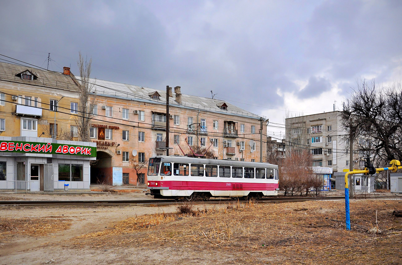Volgograd, Tatra T3SU mod. VZSM # 2661