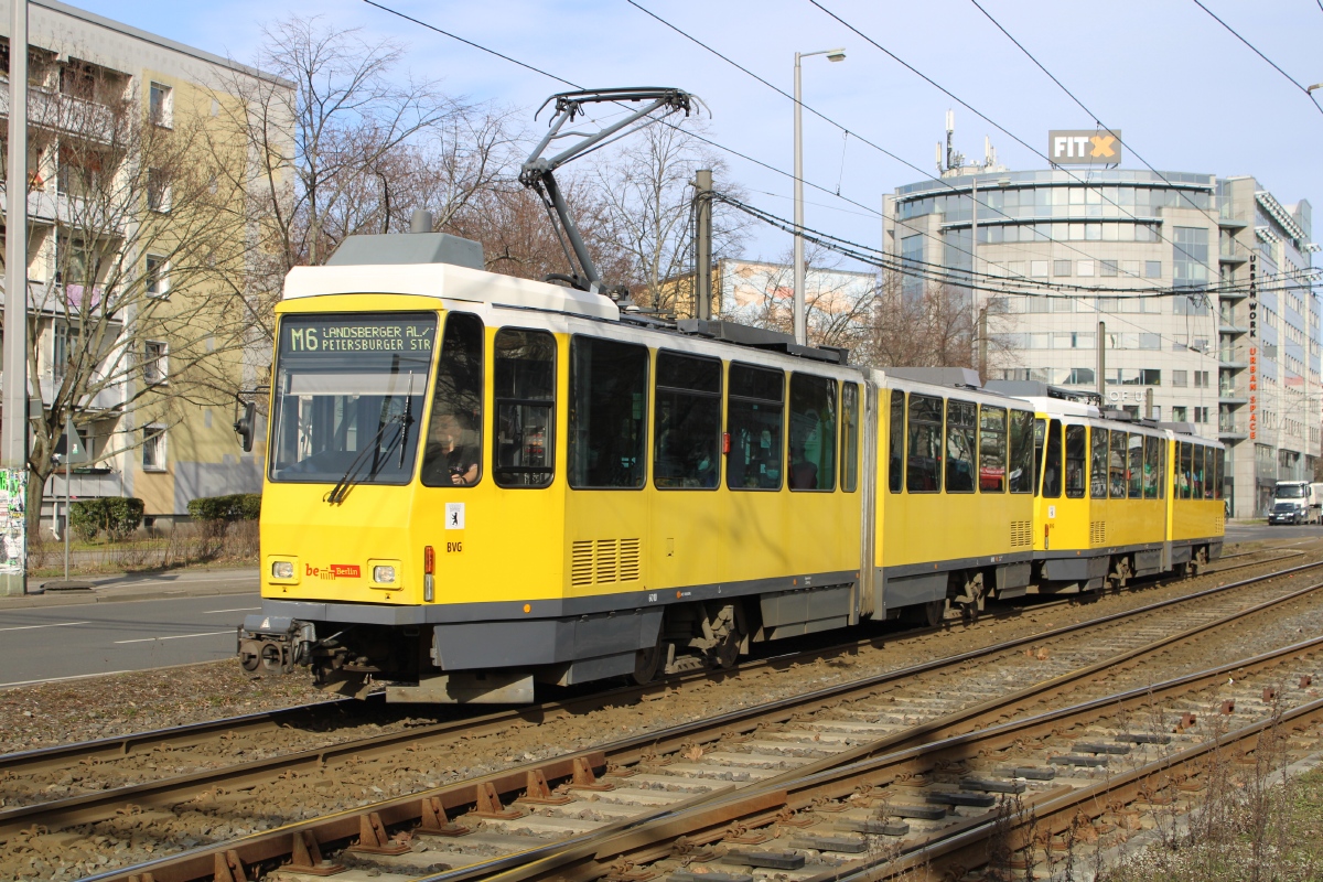 Берлин, Tatra KT4DM № 6010