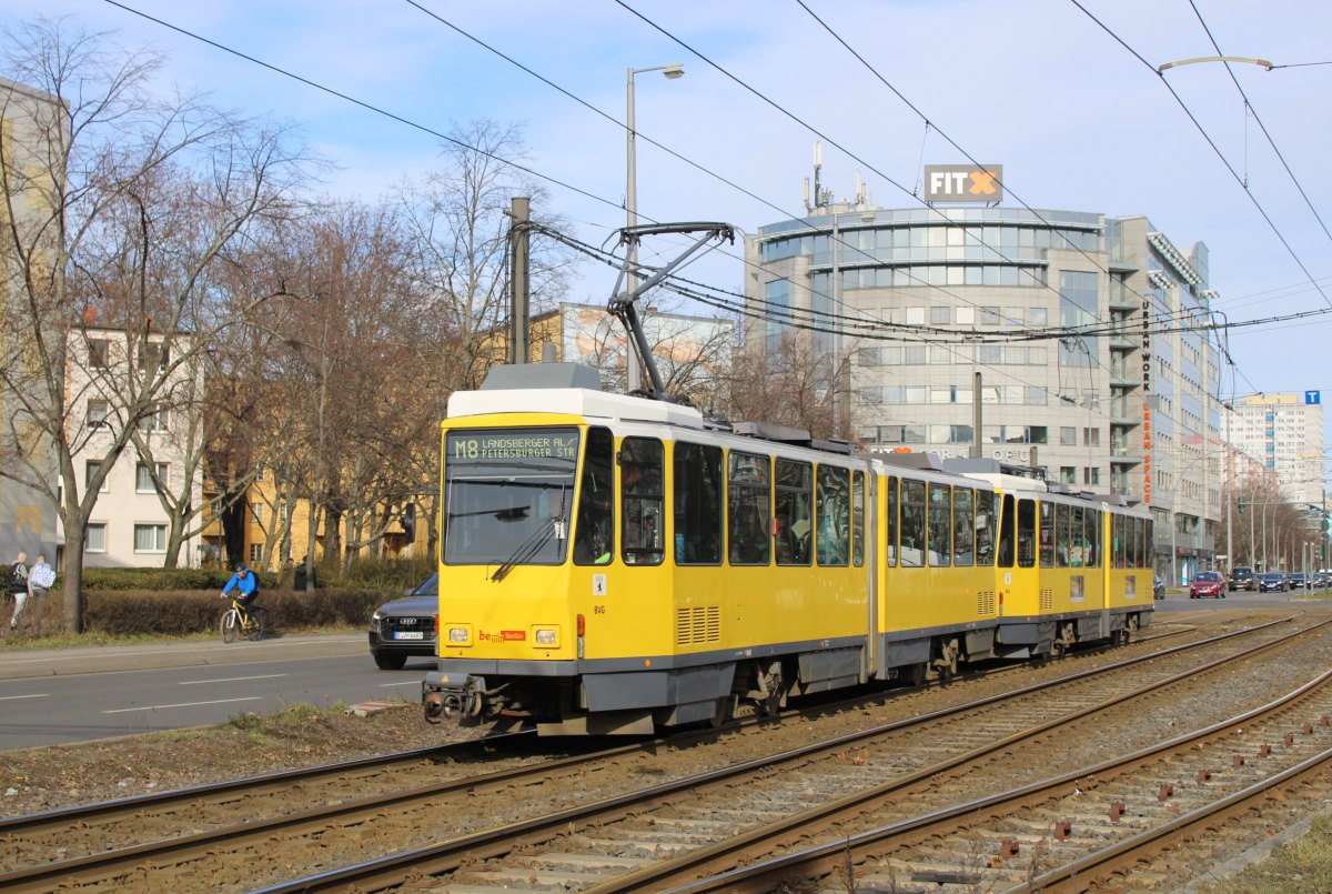 Берлин, Tatra KT4DM № 6160