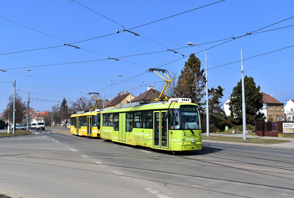 Пльзень, Vario LFR.S № 347; Пльзень, Vario LFR.S № 357