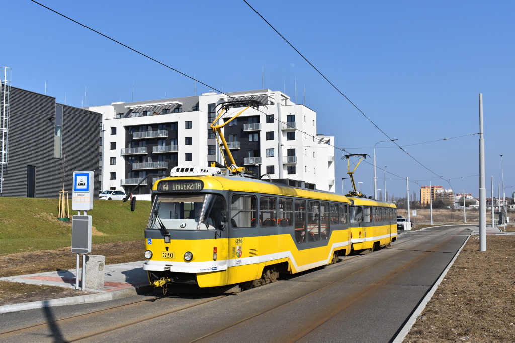 Пльзень, Tatra T3R.PLF № 320; Пльзень, Tatra T3R.P № 253 Пльзень, Tatra T3R.PLF № 320; Пльзень, Tatra T3R.P № 253