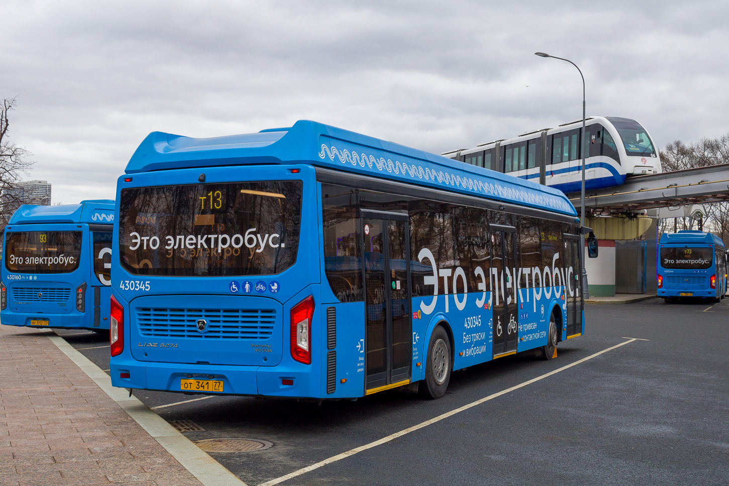 Москва, ЛиАЗ-6274 № 430345