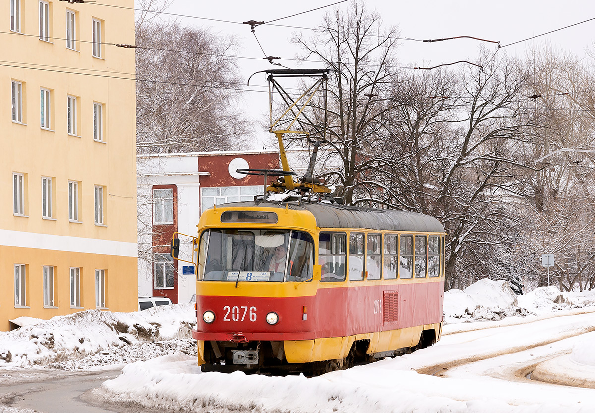 Уфа, Tatra T3D № 2076