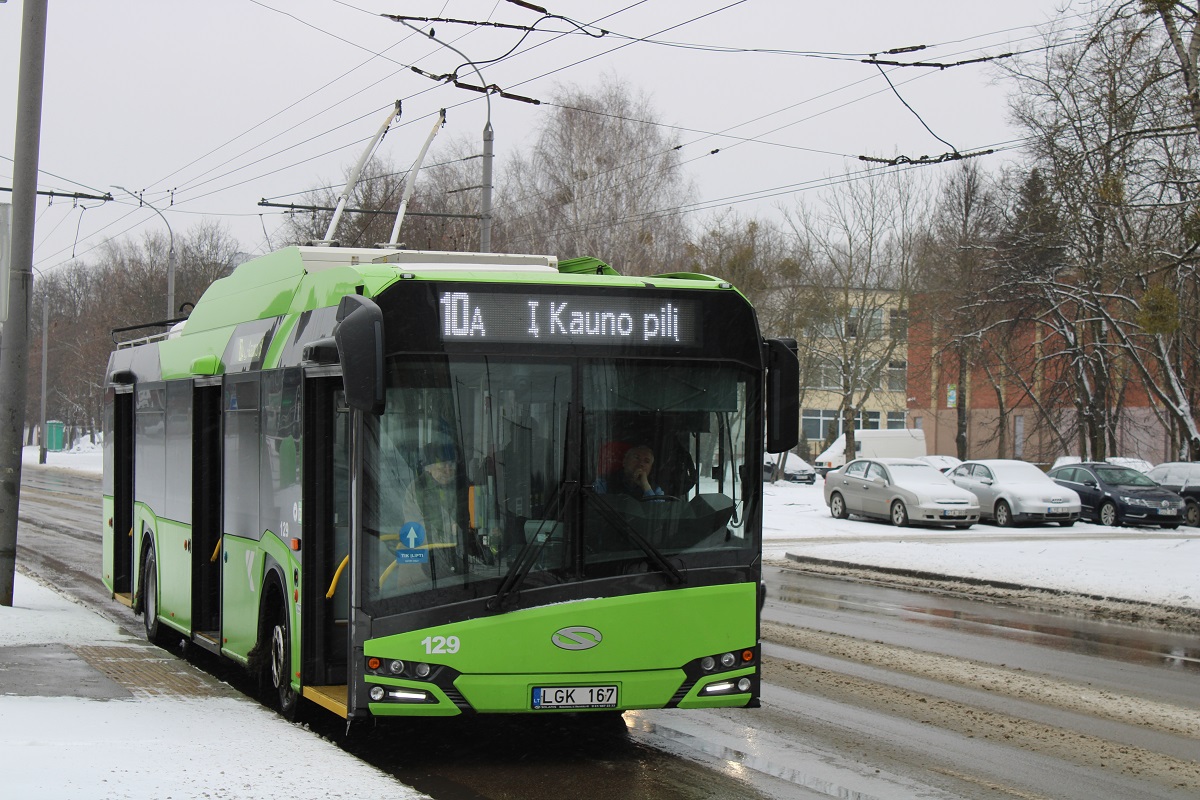 Каунас, Solaris Trollino IV 12 Medcom № 129