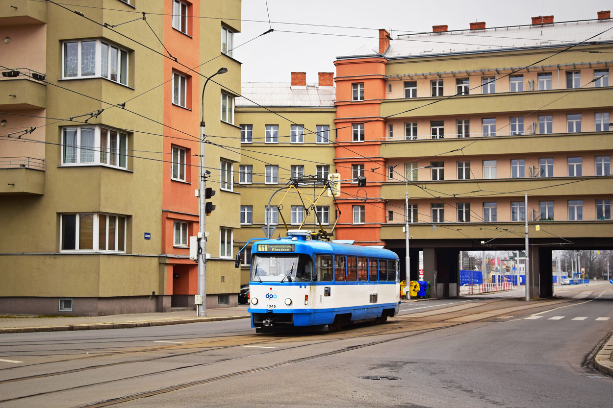Острава, Tatra T3G № 1045