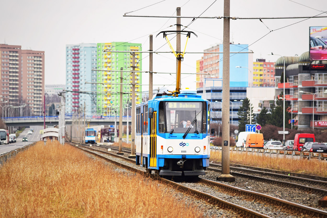 Ostrava, Tatra T6A5 № 1111
