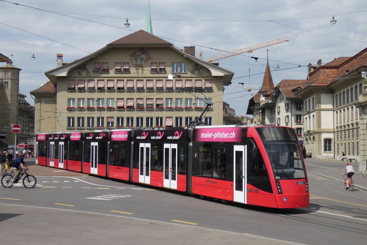 Bern, Siemens Combino XL # 665