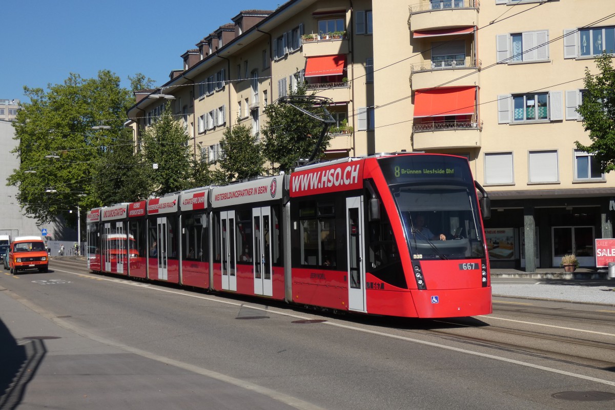 Берн, Siemens Combino XL № 667