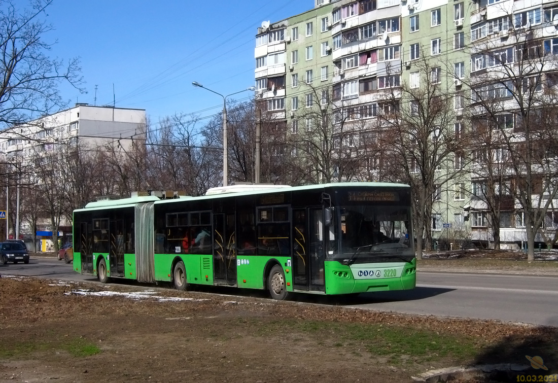 Харьков, ЛАЗ E301D1 № 3220