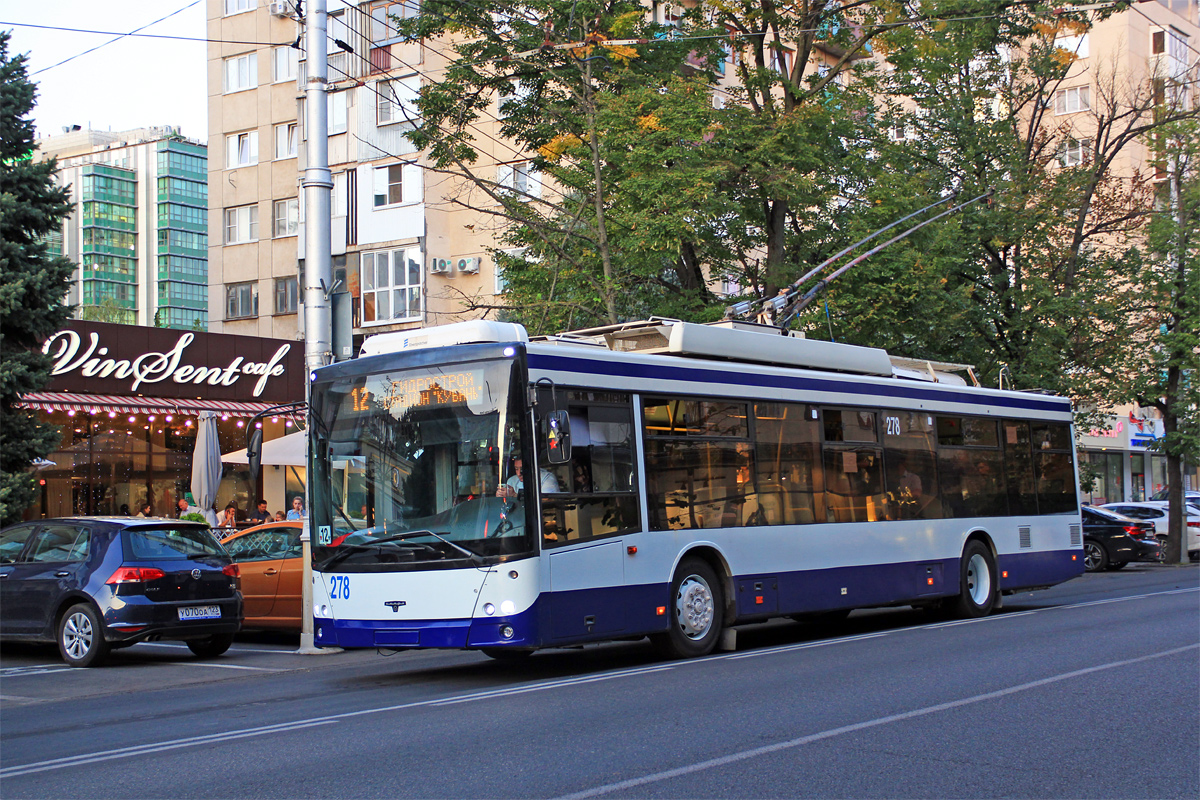 Краснодар, СВАРЗ-МАЗ-6275 № 278