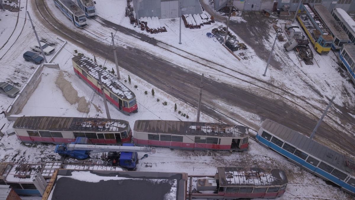 Dnipro — Tram depots