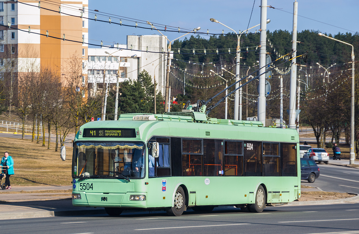 Минск, БКМ 321 № 5504
