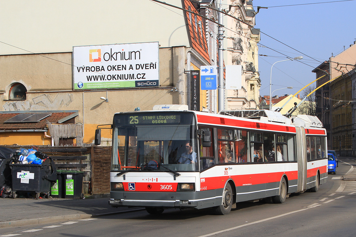 Brno, Škoda 22Tr Nr 3605