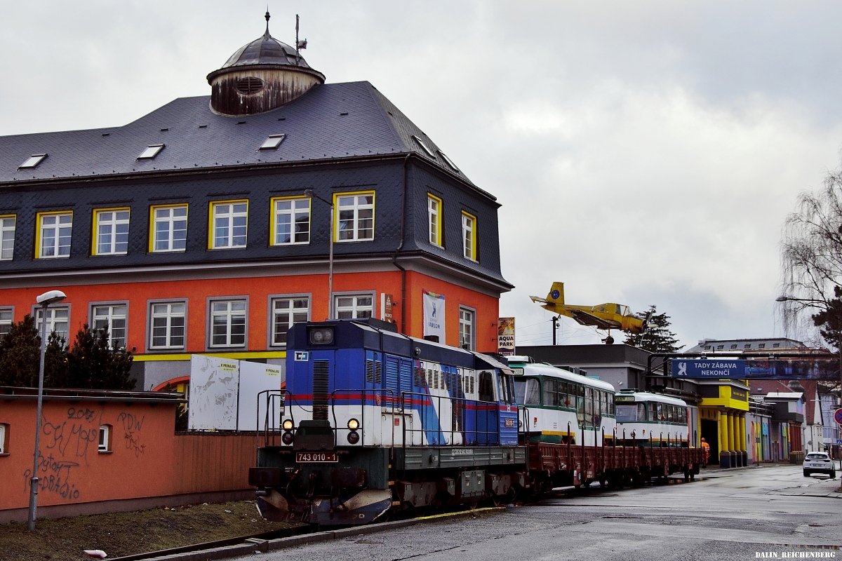 Либерец ― Яблонец-над-Нисой, Tatra T3R.PLF № 45; Либерец ― Яблонец-над-Нисой, Tatra T3R.PV № 25