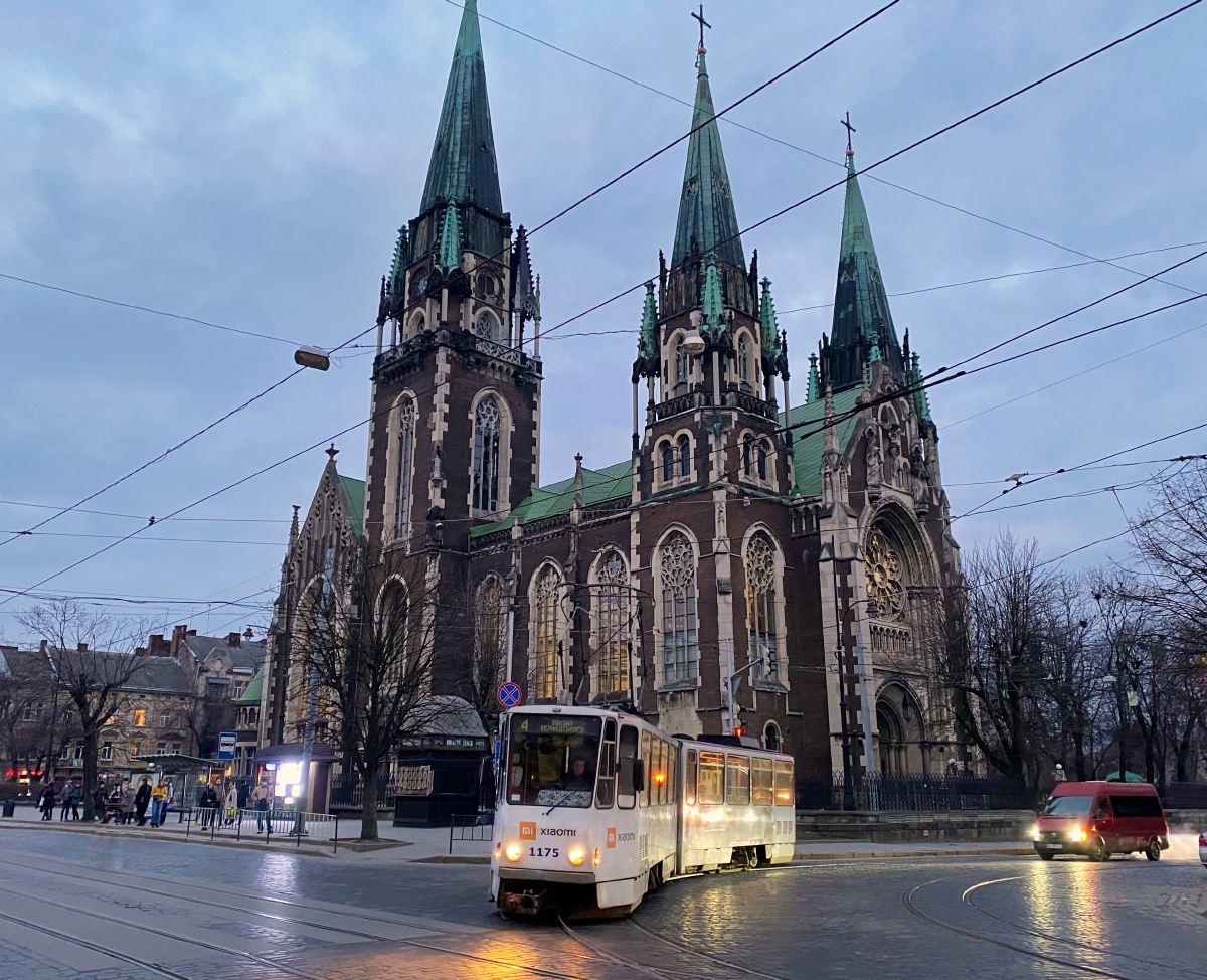 Львов, Tatra KT4D № 1175